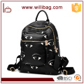 Elegant Travelling Backpack Shoulder Bag Tote Leather Bag